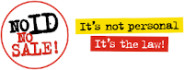 No ID No Sale logo