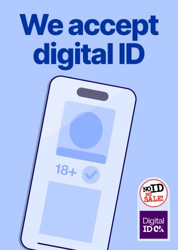 Digital ID accepted poster - NINS 2027
